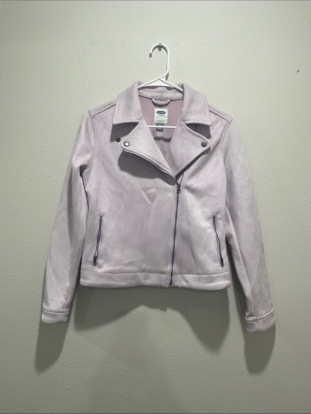Old Navy Girl’s Lilac Suede Jacket